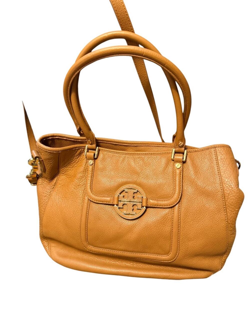 Tory Burch Amanda Classic Hobo Satchel in Royal Tan